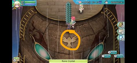 rune factory 4 areas with a lot of rune crystals